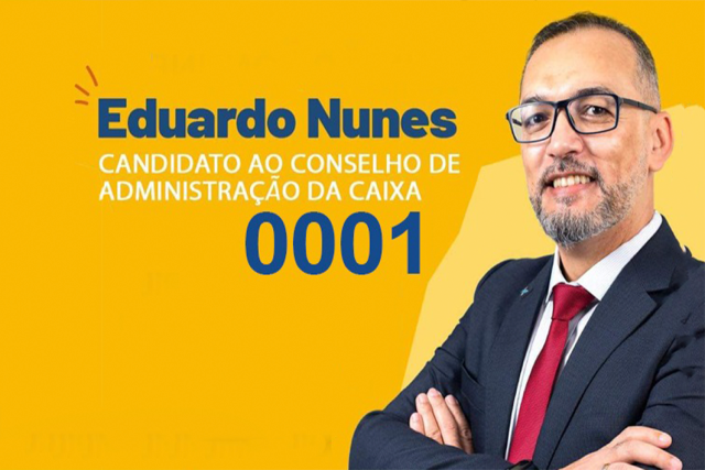Contraf-CUT apoia Eduardo Nunes para o CA da Caixa
