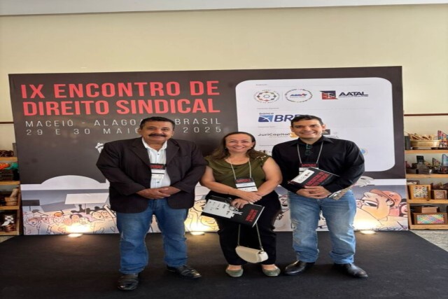Sindicato dos Bancários do Piauí marca presença no IX Encontro de Direito Sindical