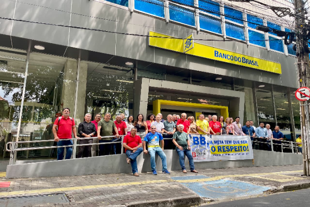 SEEBF/PI realiza Dia Nacional de Luta! BB, a meta que tem que ser o RESPEITO!